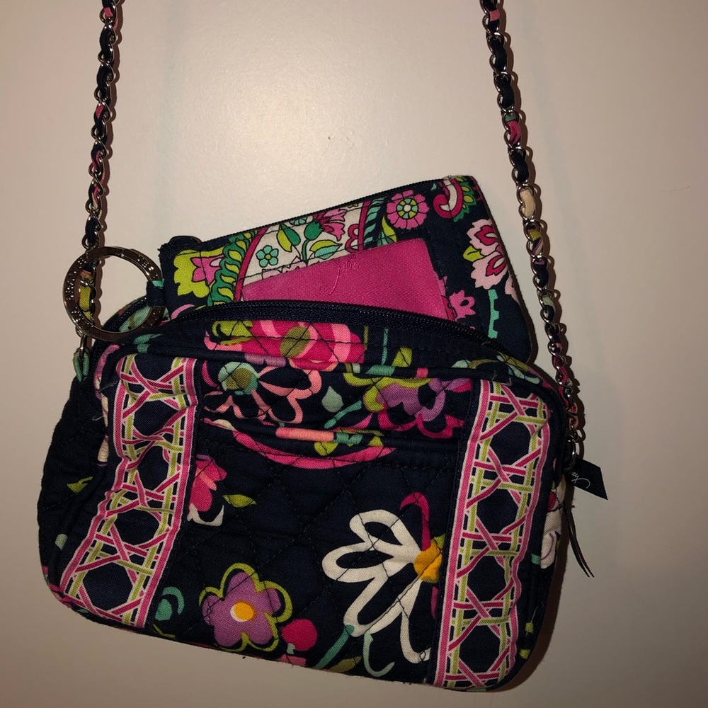 Vera Bradley sling purse and card holder!